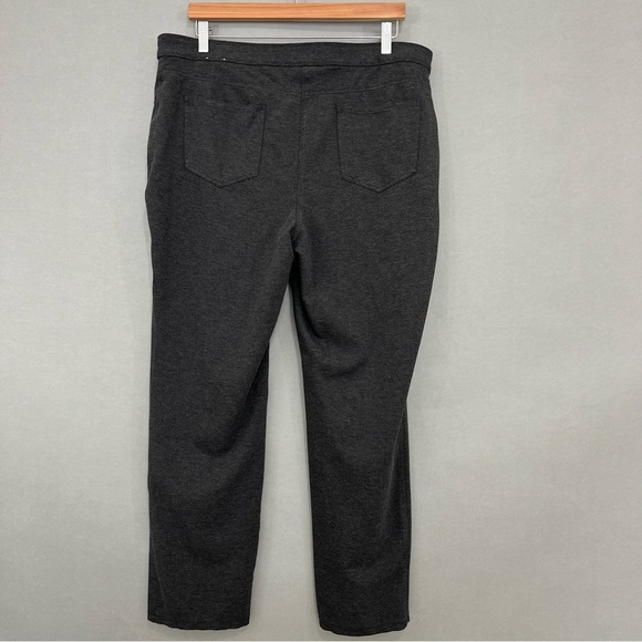 Chico’s Heather Gray Ponte Slim Leg Pants - Picture 7 of 16